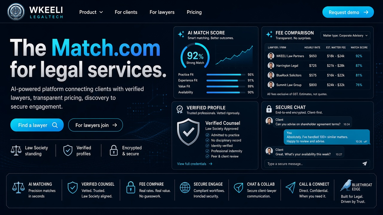 WKEELI LegalTech marketplace